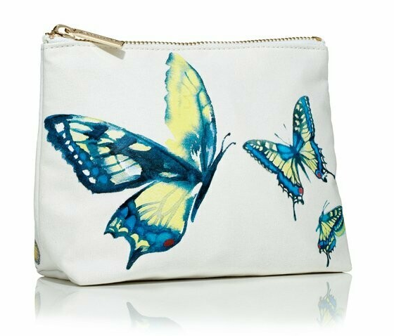 Jane Iredale Butterfly Cosmetic Bag